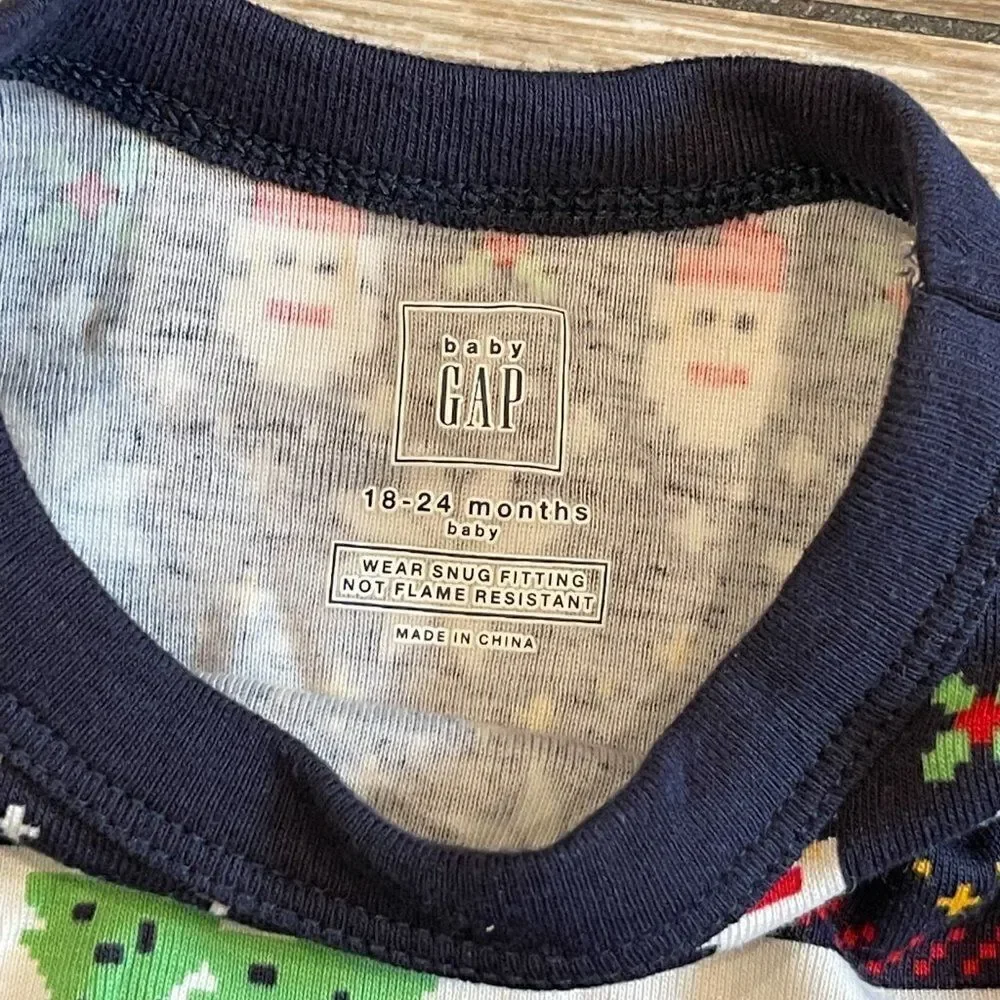 Gap Santa Video Game Pajamas, NWT! Size 18-24M